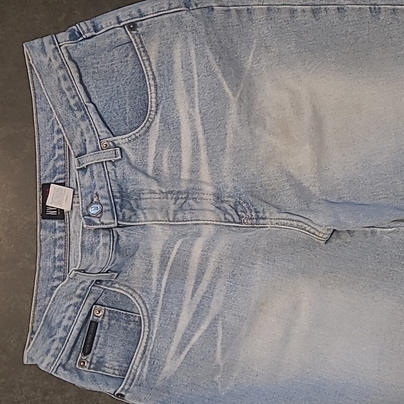 VINTAGE 90s NEW YORK & COMPANY WHISKER WASH JEANS - Picture 3 of 9